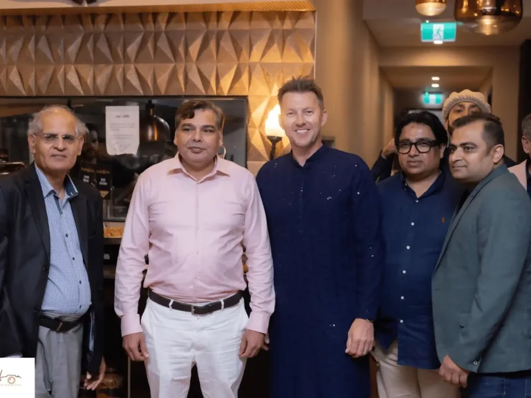 Fast Track Consultancy- Team Mr. Abbas with Brett lee