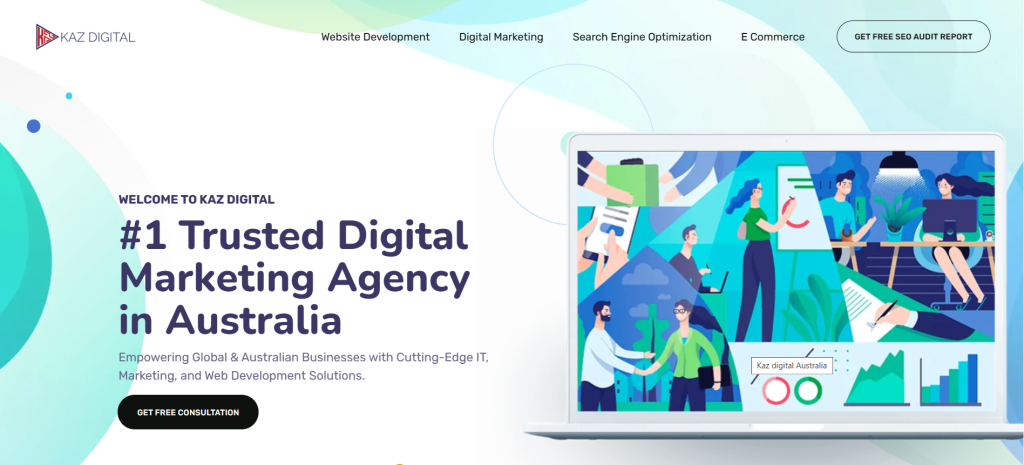 Featuring KAZ Digital is #1 Digital Marketing Agency & IT and software Service provider in Australia
